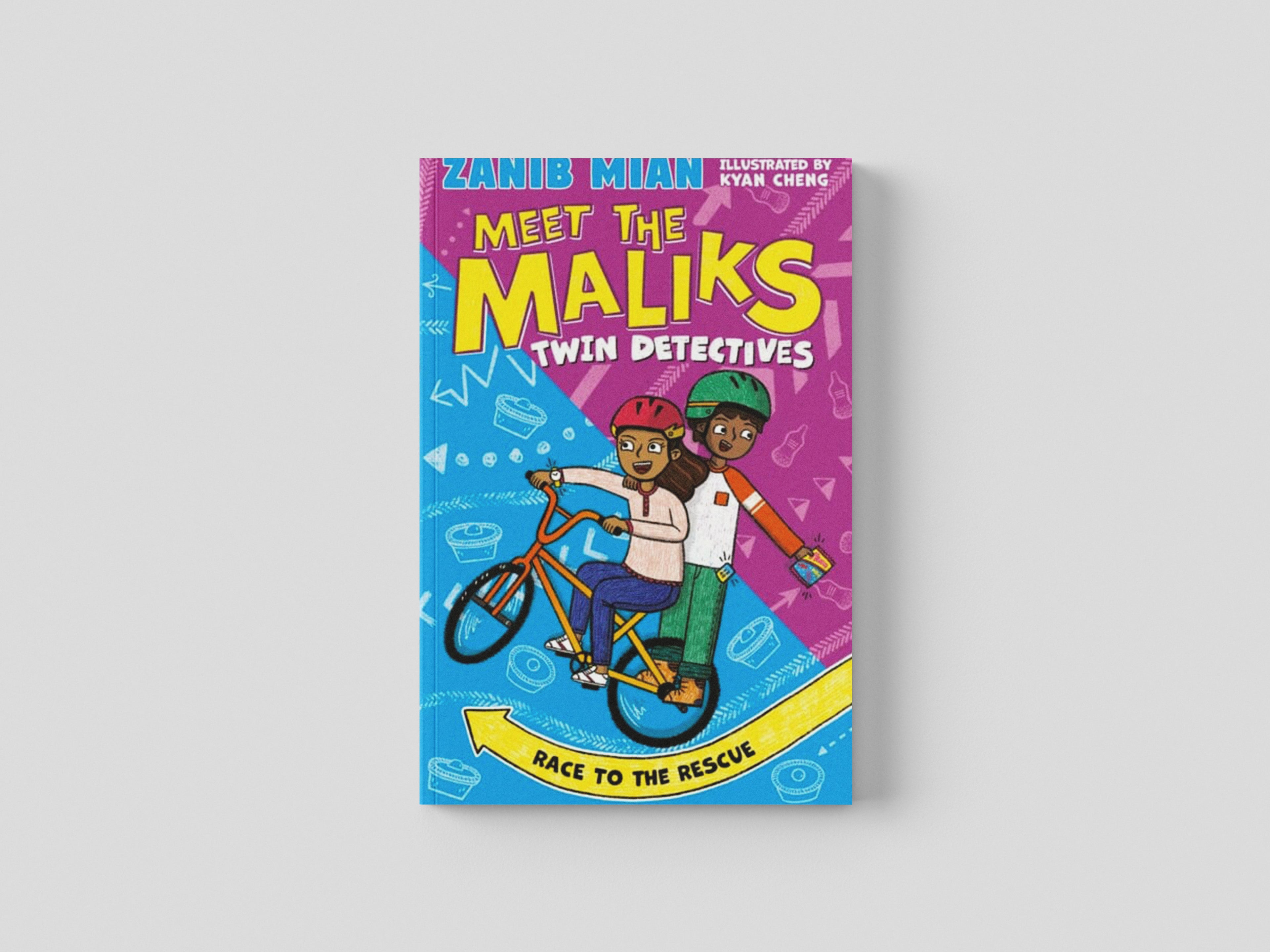 Meet the Maliks – Twin Detectives: Race to the Rescue by Zanib Mian; 9781444935585