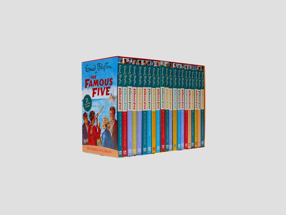 Famous Five 21 Books Box Set - Ages 9-14 by Enid Blyton; 9781444936858