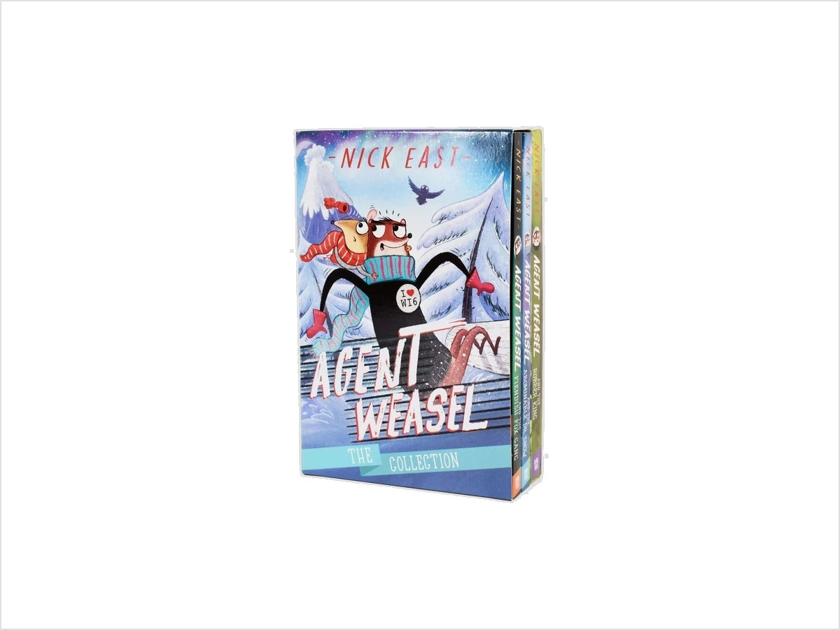 Agent Weasel Series 3 Books Collection Set - Ages 7-9