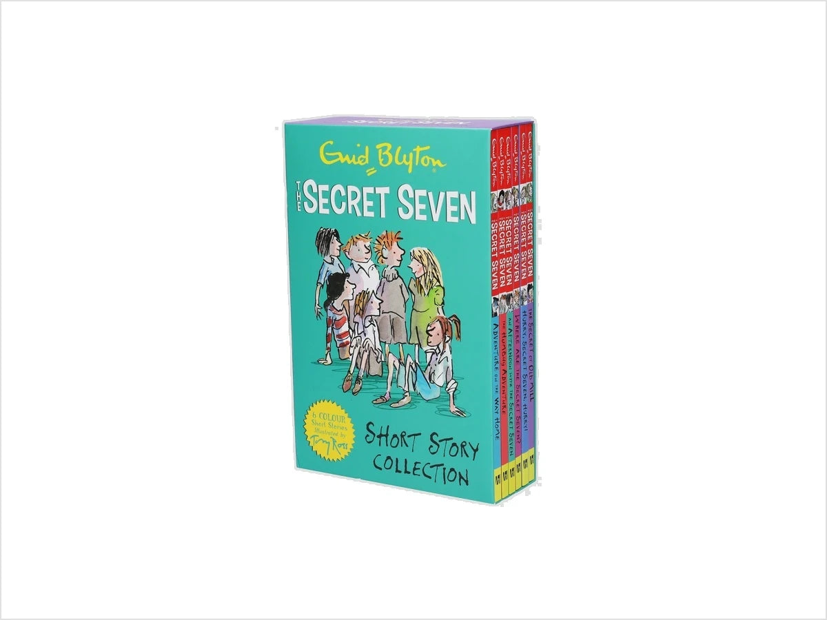 The Secret Seven Short Story Collection 6 Books Box Set - Ages 6-11