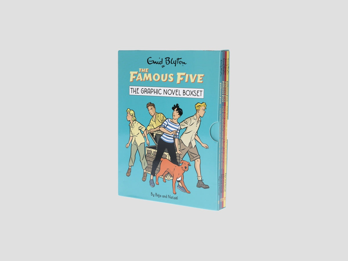 The Famous Five Graphic Novel 4 Books Collection by Hachette; 9781444978698