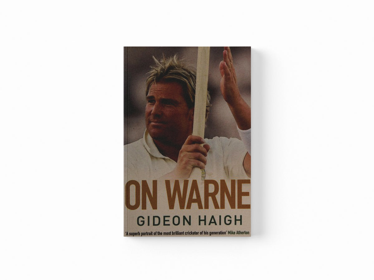 On Warne by Gideon Haigh; 9781471101113