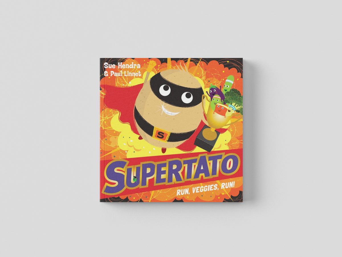 Supertato Run, Veggies, Run! by Sue Hendra; 9781471121036