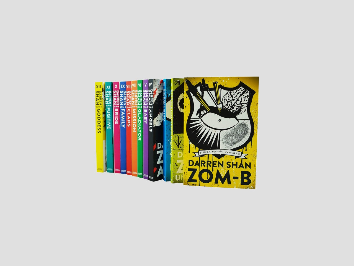 Zom-B 12 Books Collection Set Pack - Ages 12+ by Darren Shan; 9781471168628