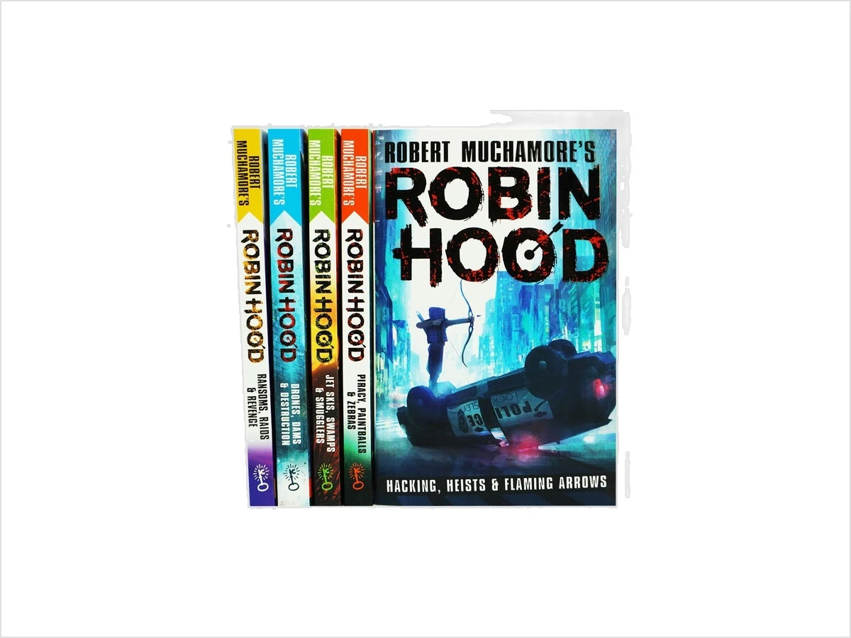 Robin Hood Series 5 Books Collection Set - Ages 10-17