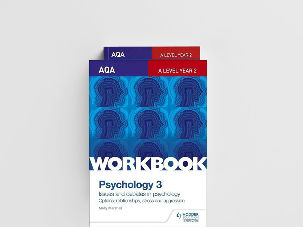 AQA Psychology for A Level Workbook 3 by Molly Marshall; 9781471845192