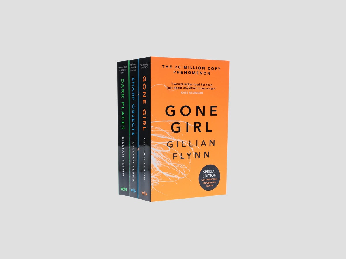 Gone Girl, Sharp Objects & Dark Places Collection by W&N; 9781474620734