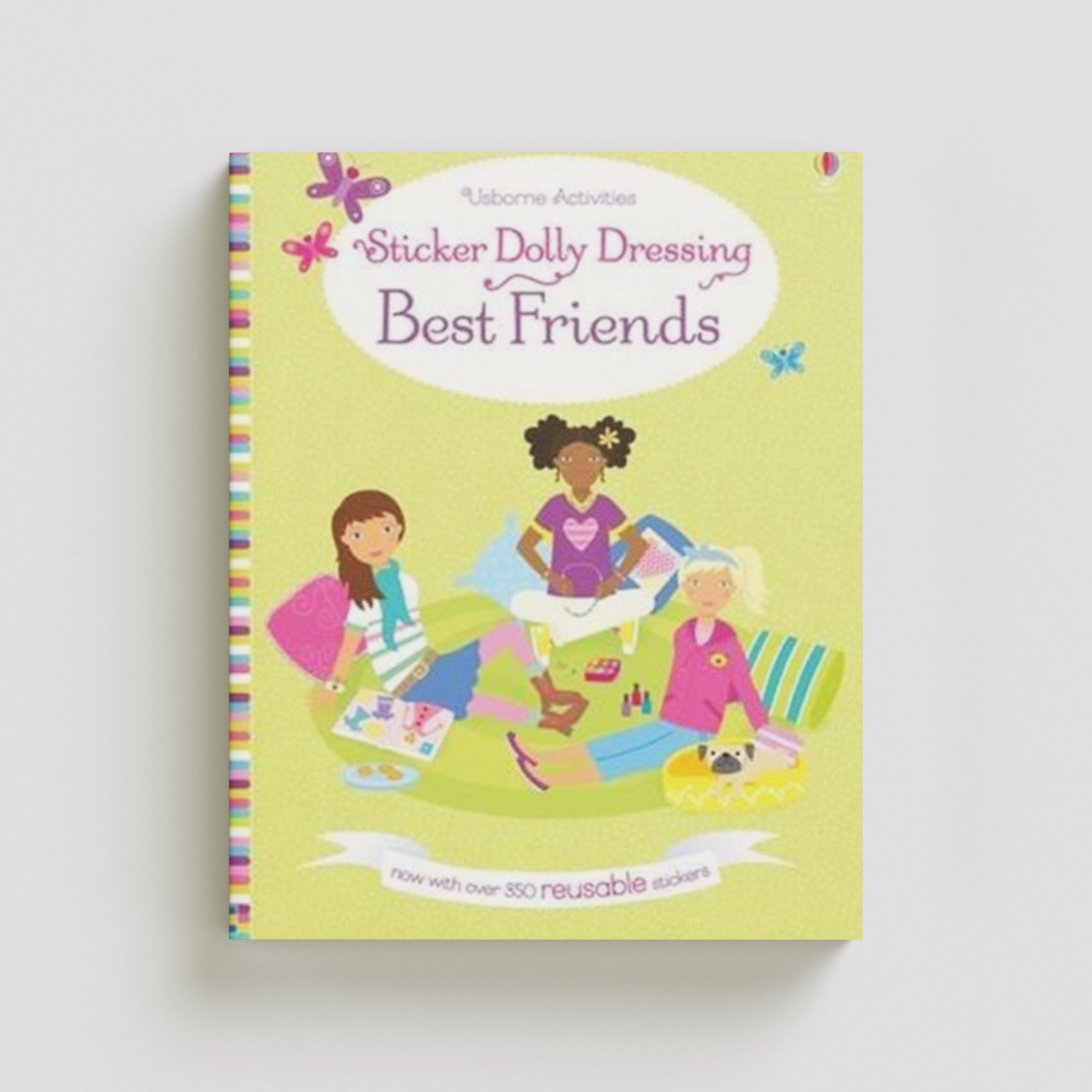 Sticker Dolly Dressing Best Friends by Lucy Bowman; 9781474917230