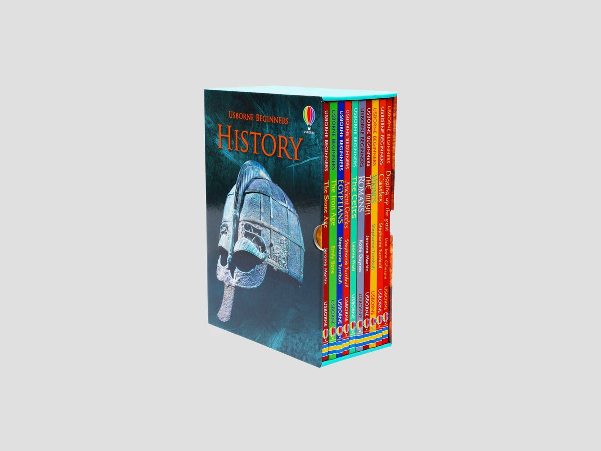 Usborne Beginners History 10 Books Collection Box Set - Ages 4-7 by Usborne Publishing Ltd; 9781474929097