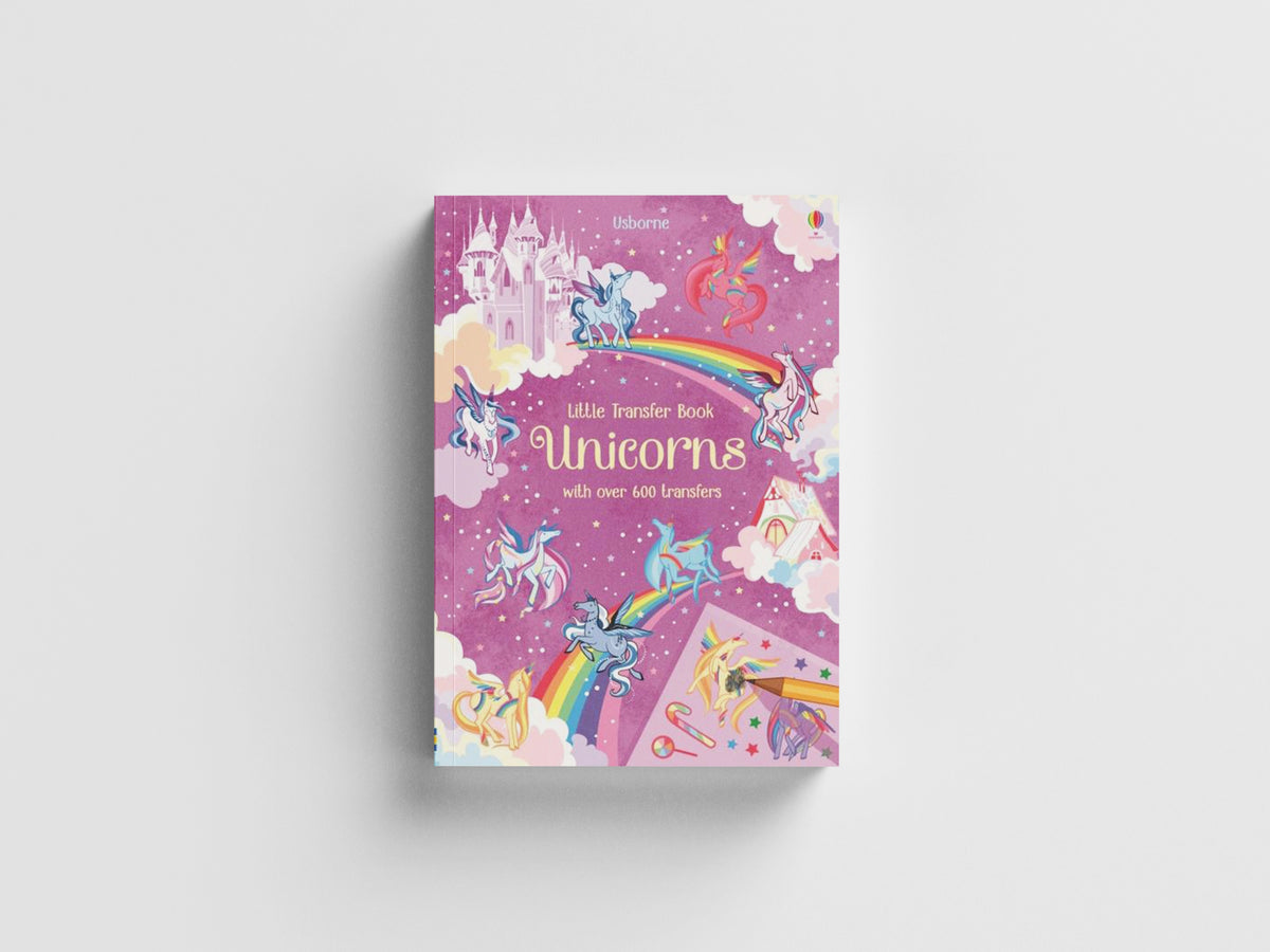 Unicorns Transfer Activity Book