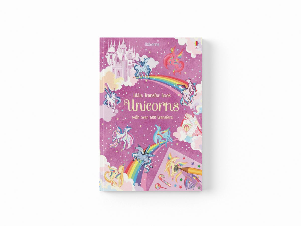 Unicorns Transfer Activity Book