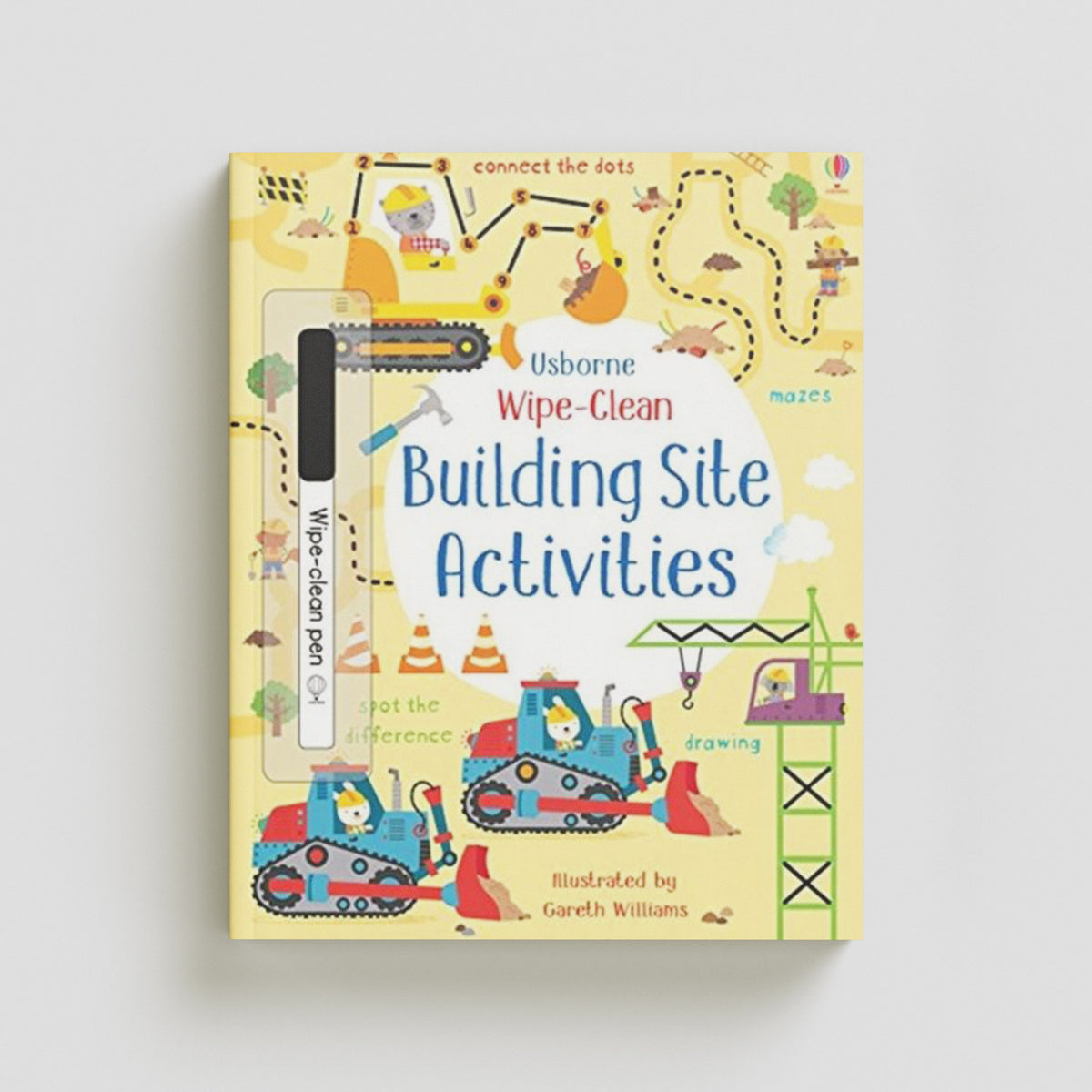Wipe-Clean Building Site Activities by Usborne Publishing Ltd; 9781474951654