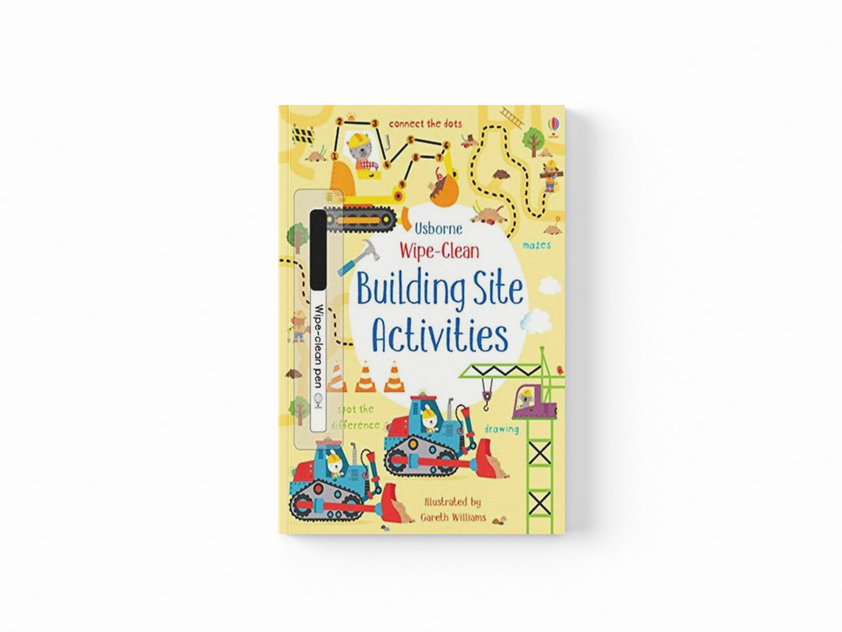 Wipe-Clean Building Site Activities