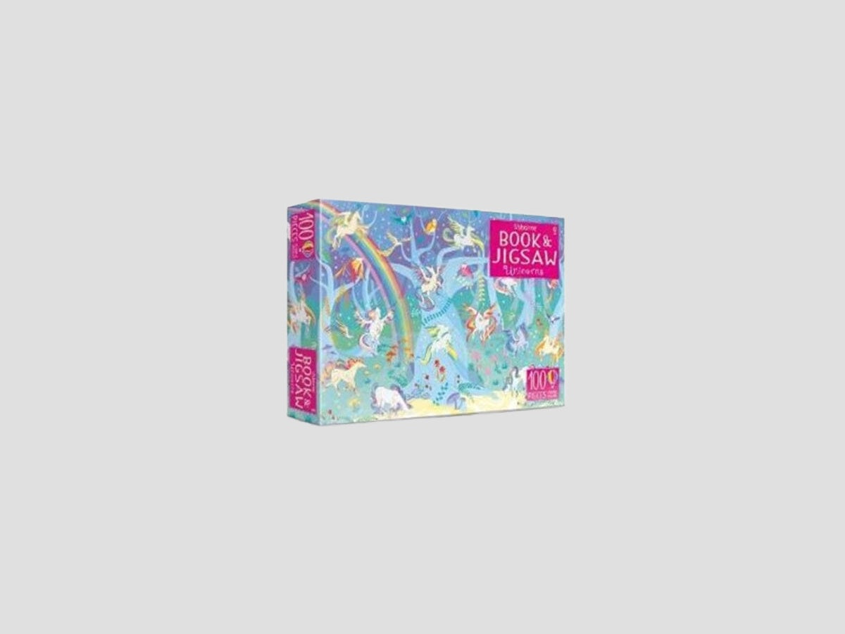 Usborne Book and Jigsaw Unicorns by Sam Smith; 9781474952699