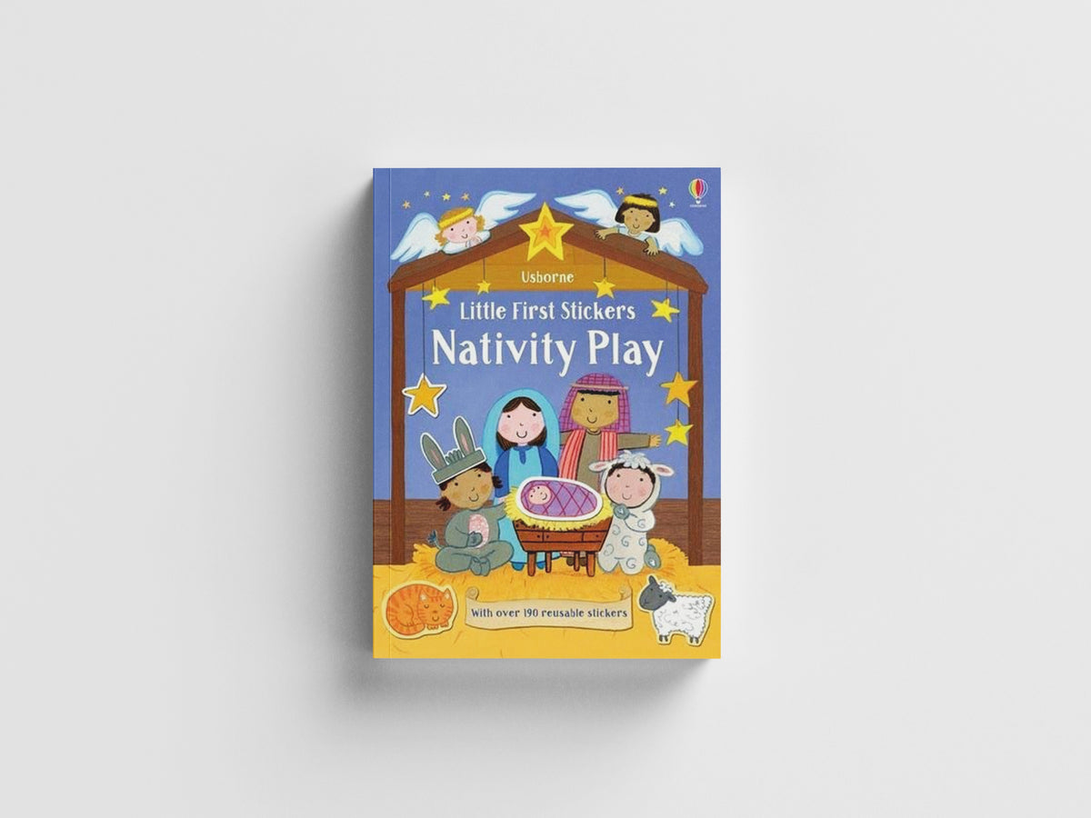 Little First Stickers Nativity Play by Felicity Brooks; 9781474956628
