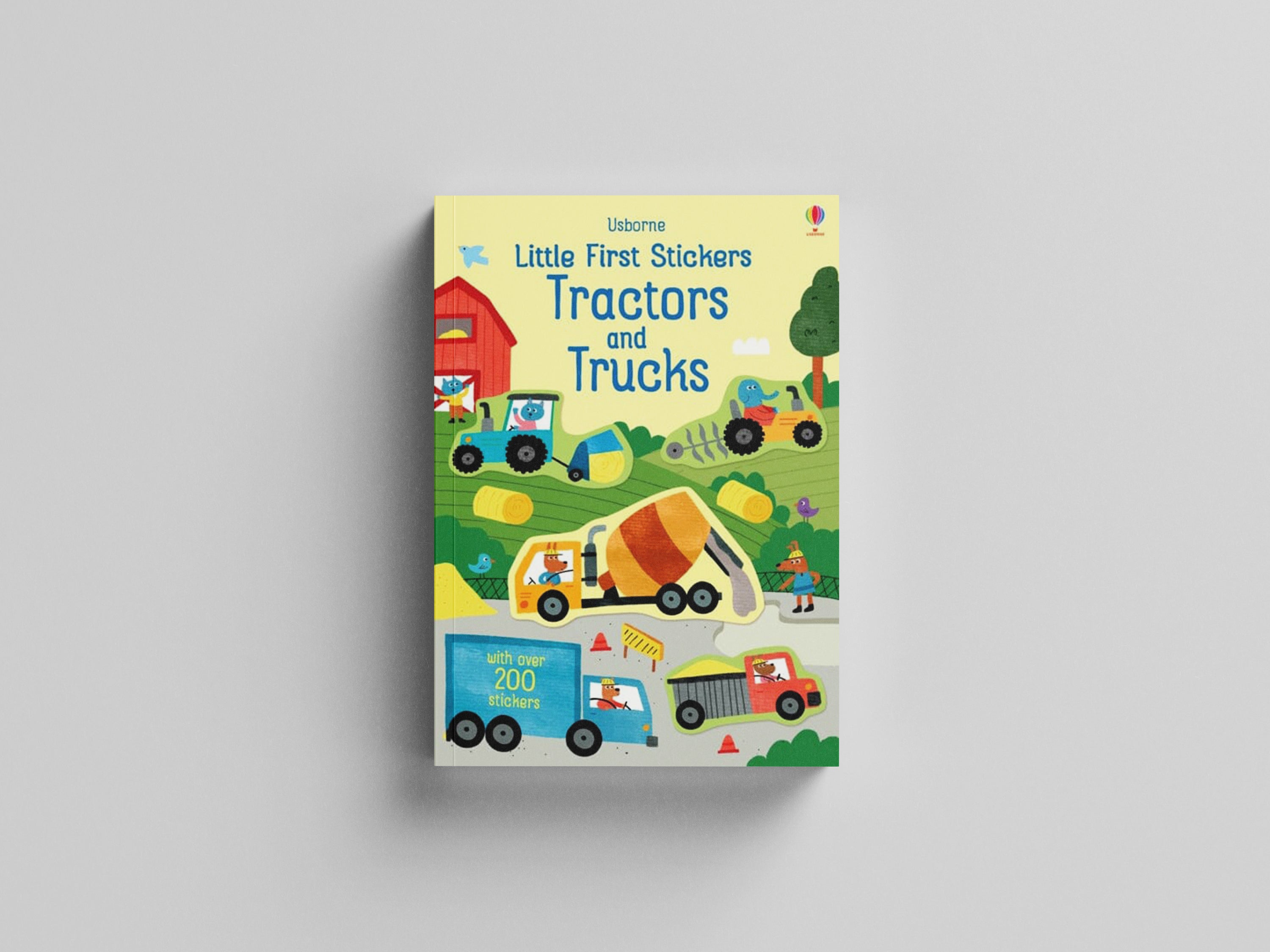 Little First Stickers Tractors and Trucks by Hannah Watson; 9781474968188