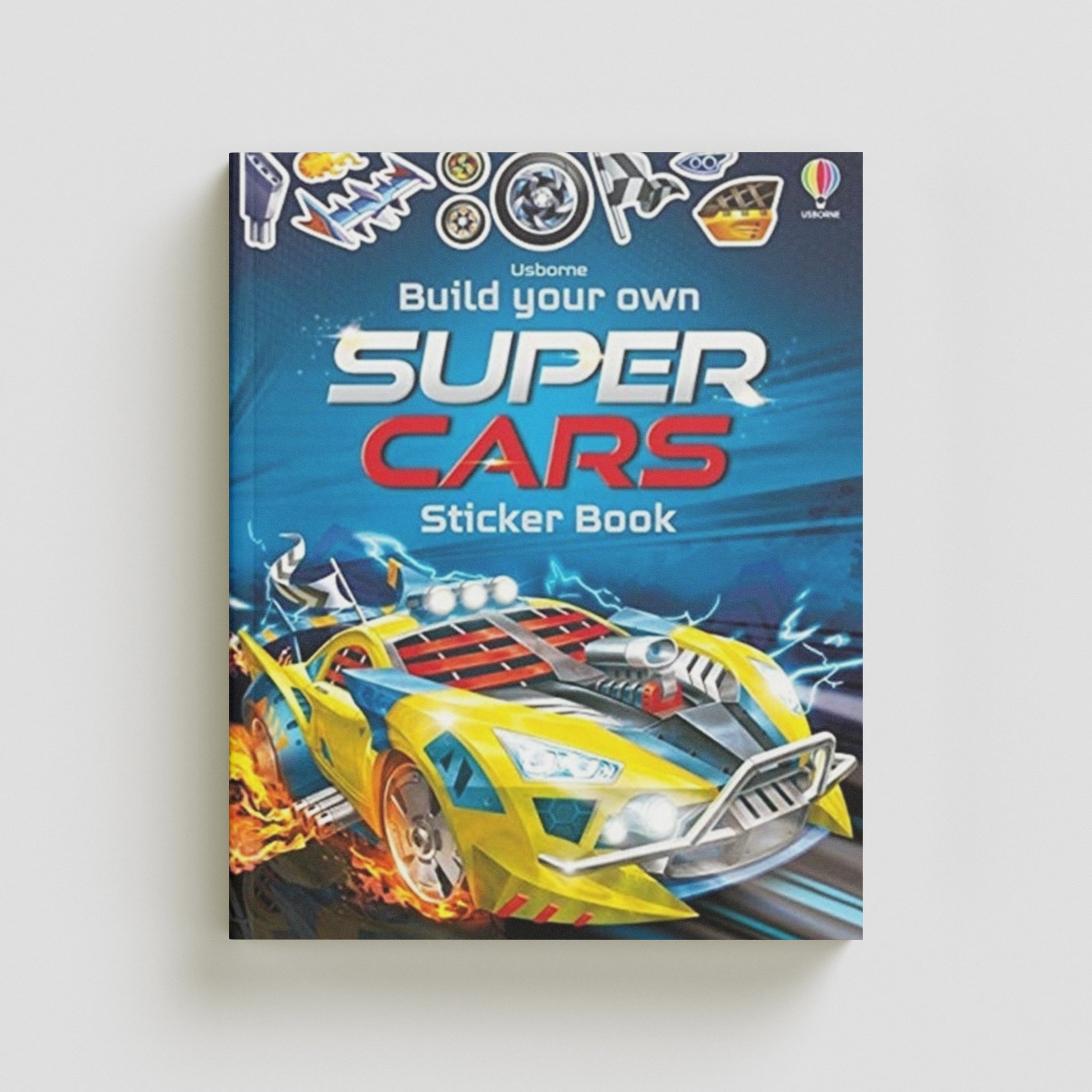 Build Your Own Supercars Sticker Book by Simon Tudhope; 9781474969161