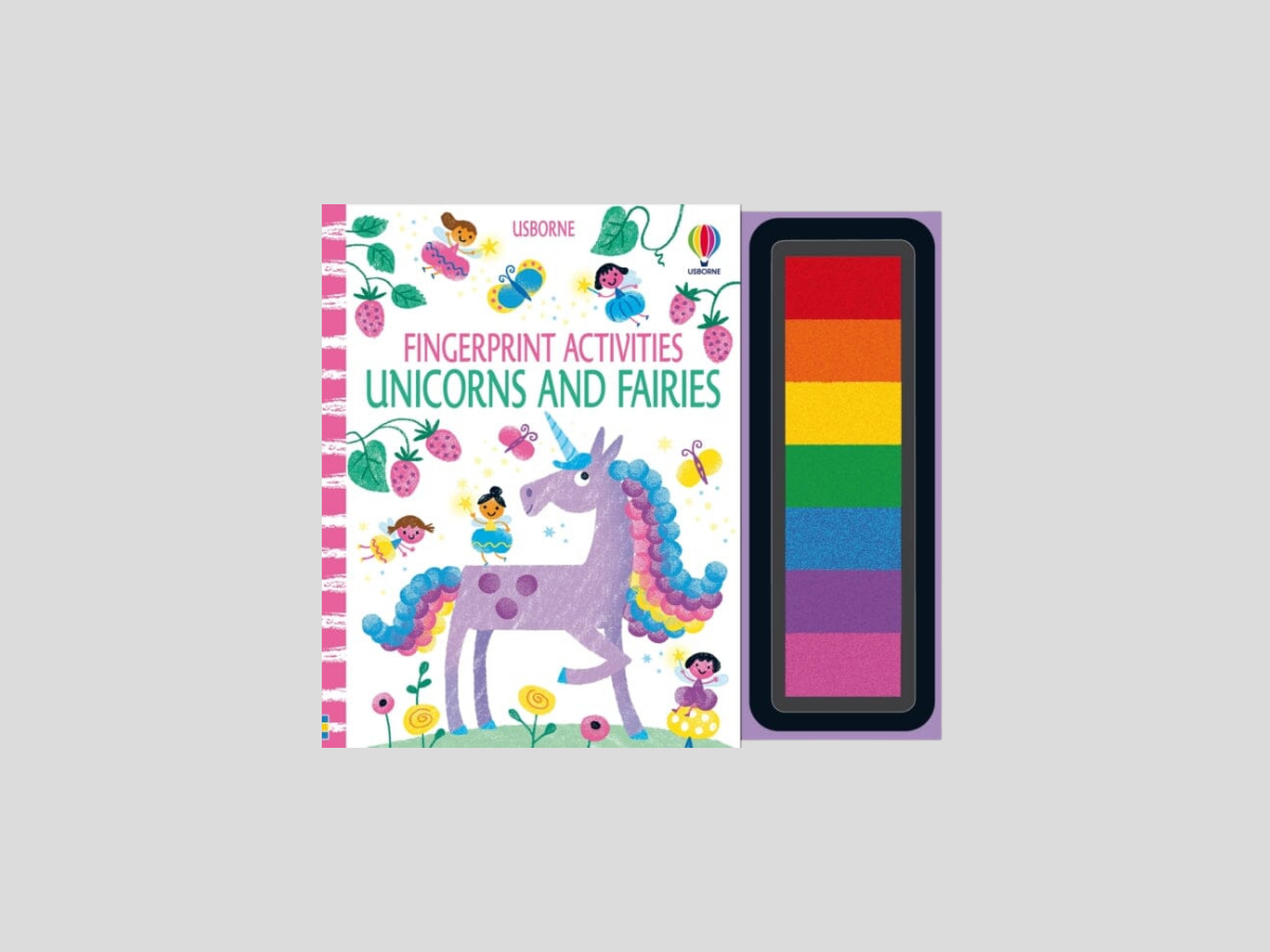 Fingerprint Activities Unicorns and Fairies by Usborne Publishing Ltd; 9781474997874