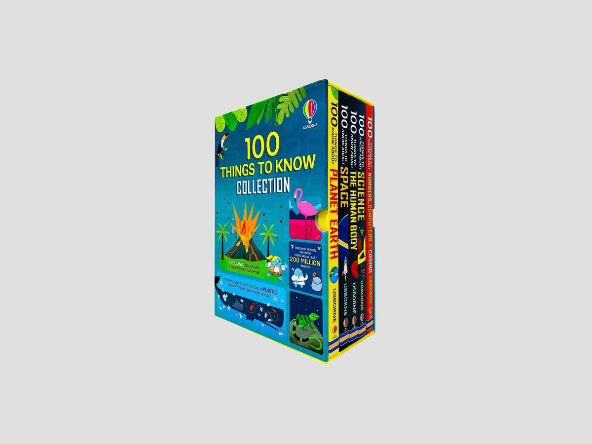Usborne 100 Things to Know Collection - Age 5-7 by Usborne Publishing Ltd; 9781474999052
