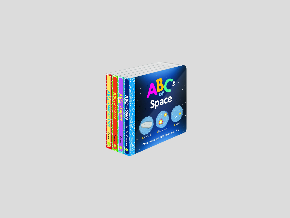 My First Science Library Abc's 4 Book Collection Set - Ages 3+ by Sourcebooks; 9781492684404