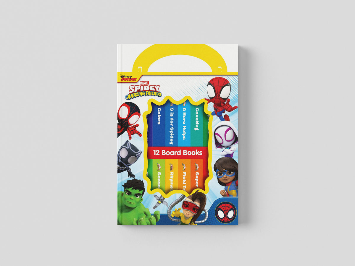 Disney Spidey and his Amazing Friends - My First Library 12 Board Book Set - Ages 0-5 by Phoenix International Publications, Incorporated; 9781503766266