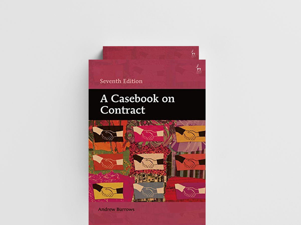 A Casebook on Contract by Andrew  Burrows; 9781509936144