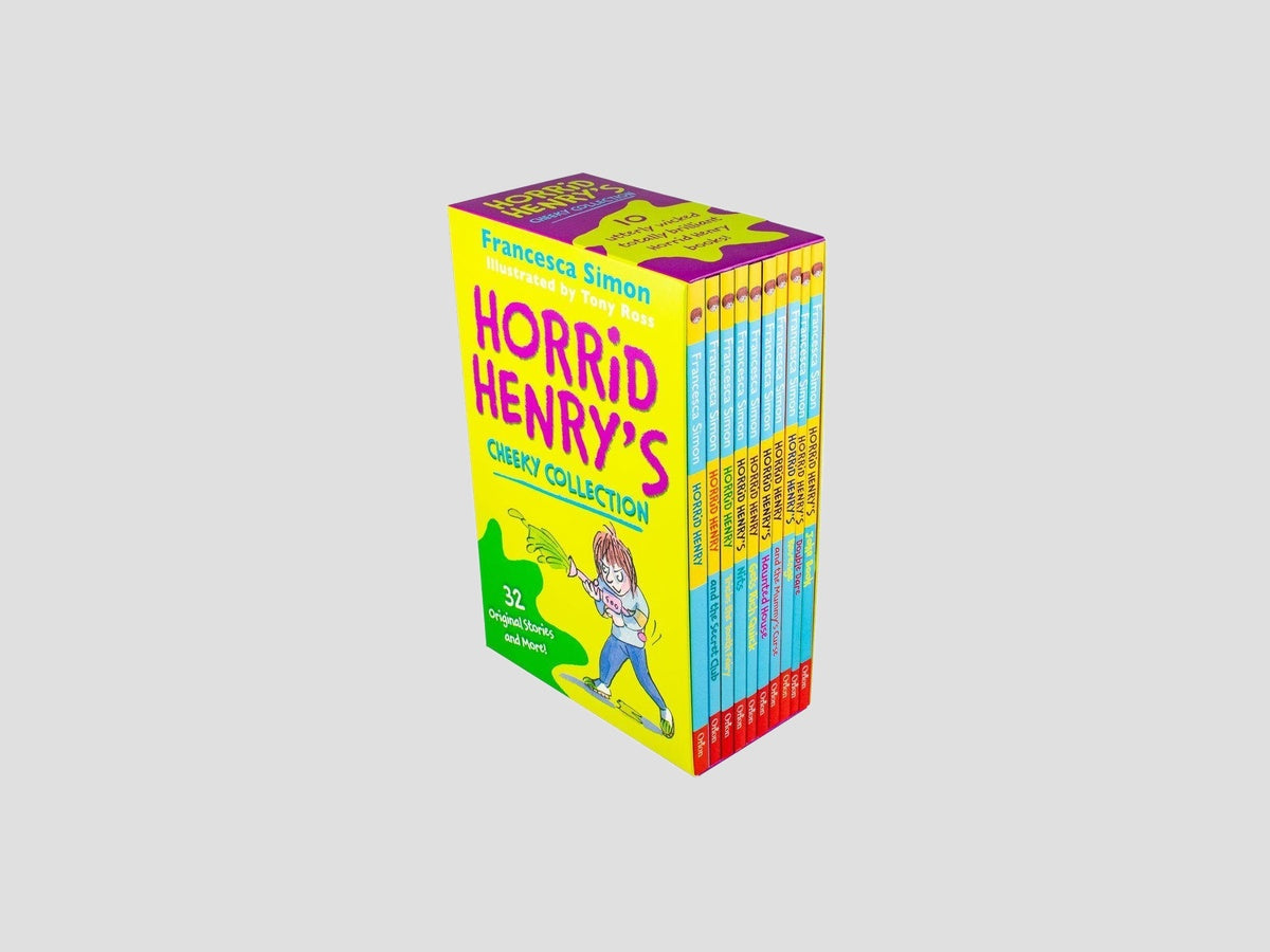 Horrid Henry Cheeky Collection 10 Books Set - Ages 6 years and up by Tony Ross; 9781510102309