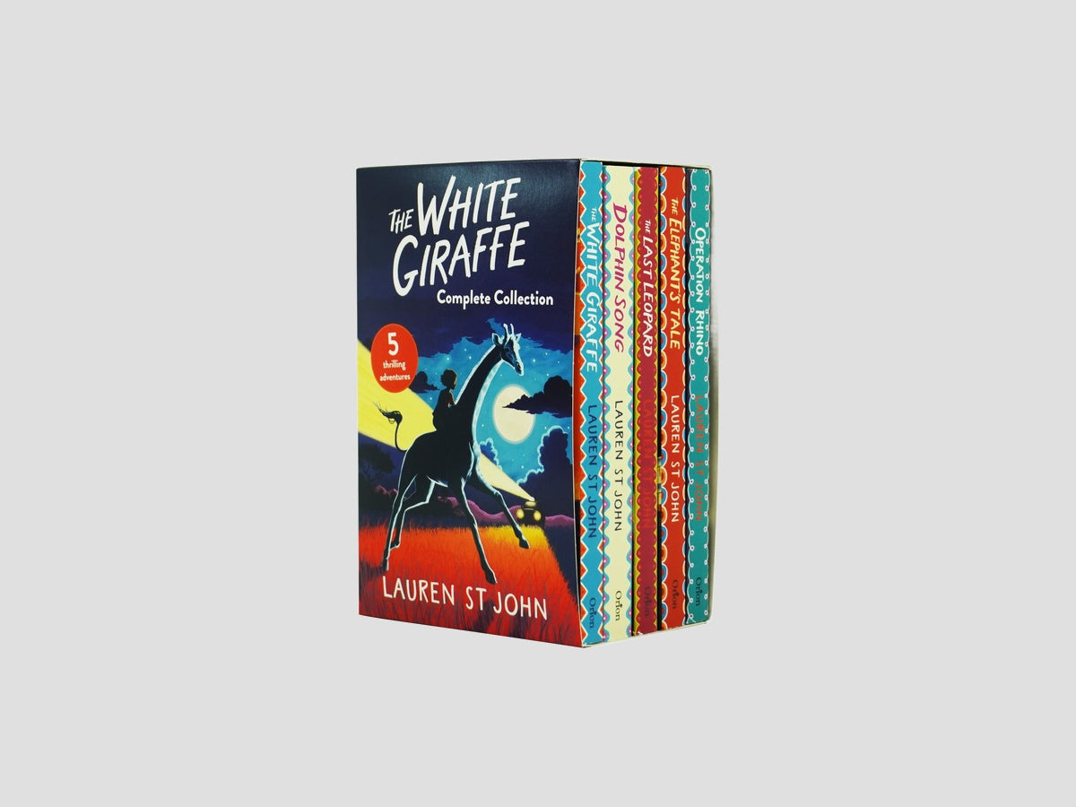The White Giraffe Complete Collection 5 Books Box Set - Ages 9-11 by Orion Children's Books; 9781510111028