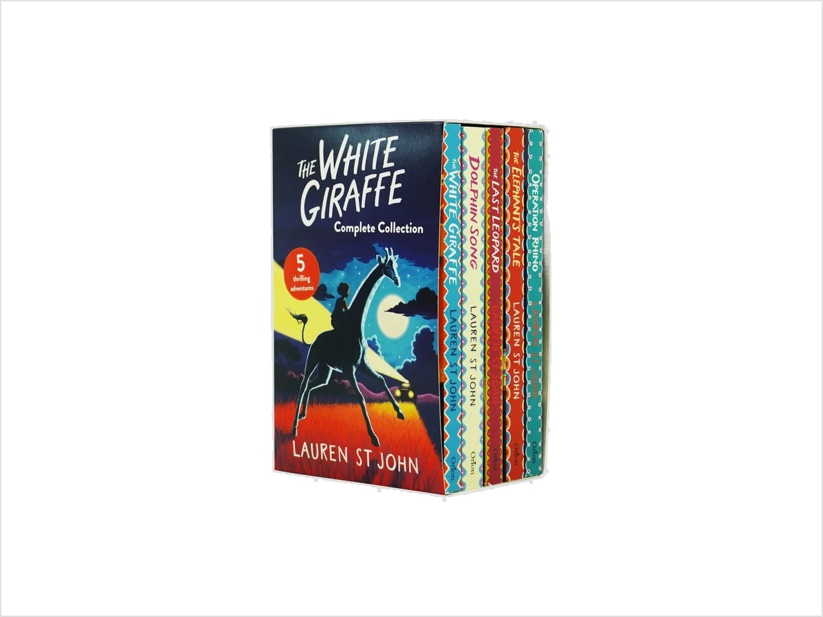 The White Giraffe Complete Collection 5 Books Box Set - Ages 9-11