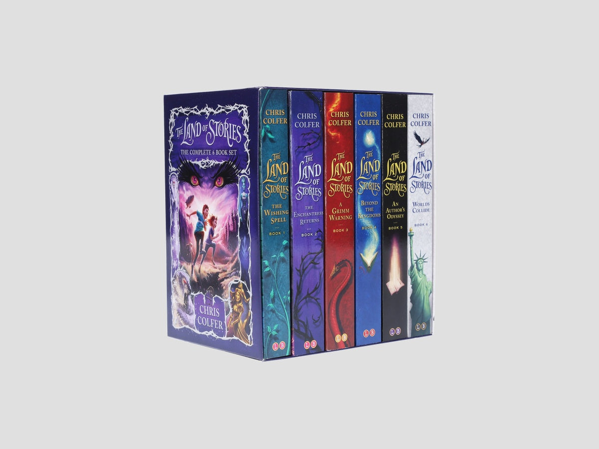 The Land of Stories Series: 6 Books Collection Set - Ages 6-11 by Chris Colfer; 9781510201941