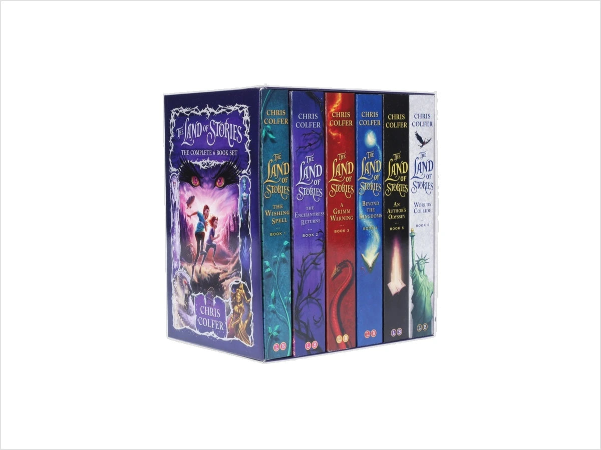 The Land of Stories Series: 6 Books Collection Set - Ages 6-11