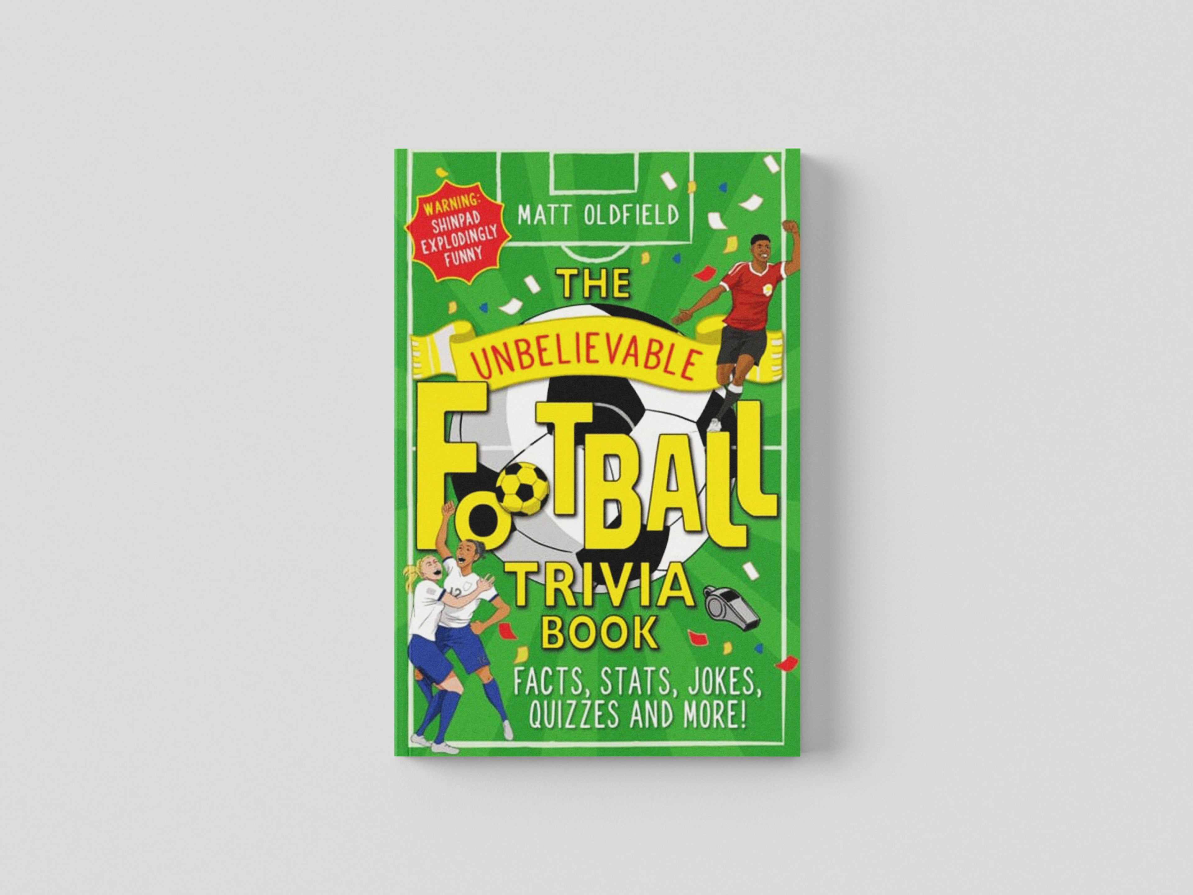The Unbelievable Football Trivia Book by Matt Oldfield; 9781526364296