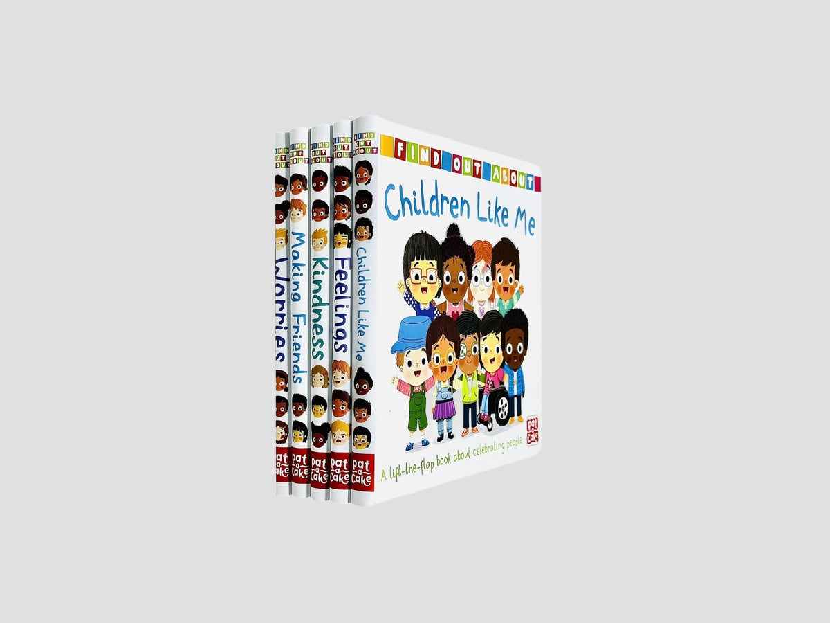 A lift the flap Find out About Series 5 Books Collection Set - Ages 1-3 by Books2Door; 9781526384263
