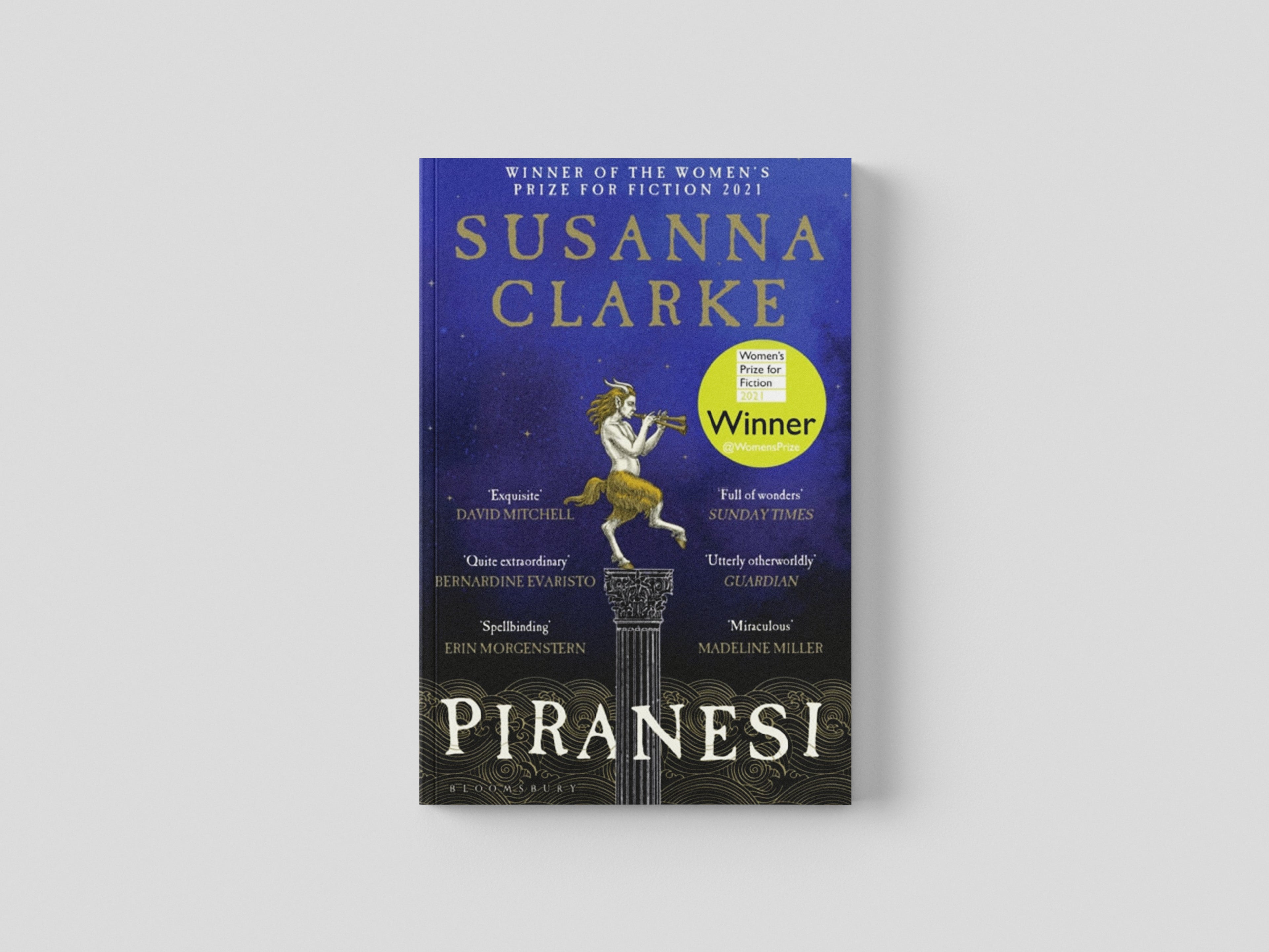 Piranesi by Susanna Clarke; 9781526622433