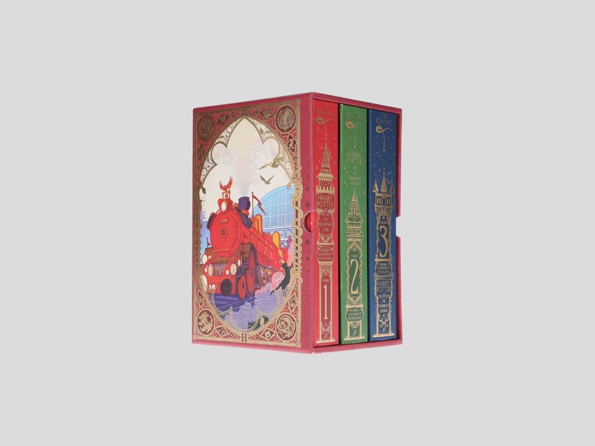 Harry Potter 1-3 Box Set: MinaLima Edition by Bloomsbury Publishing PLC; 9781526680068