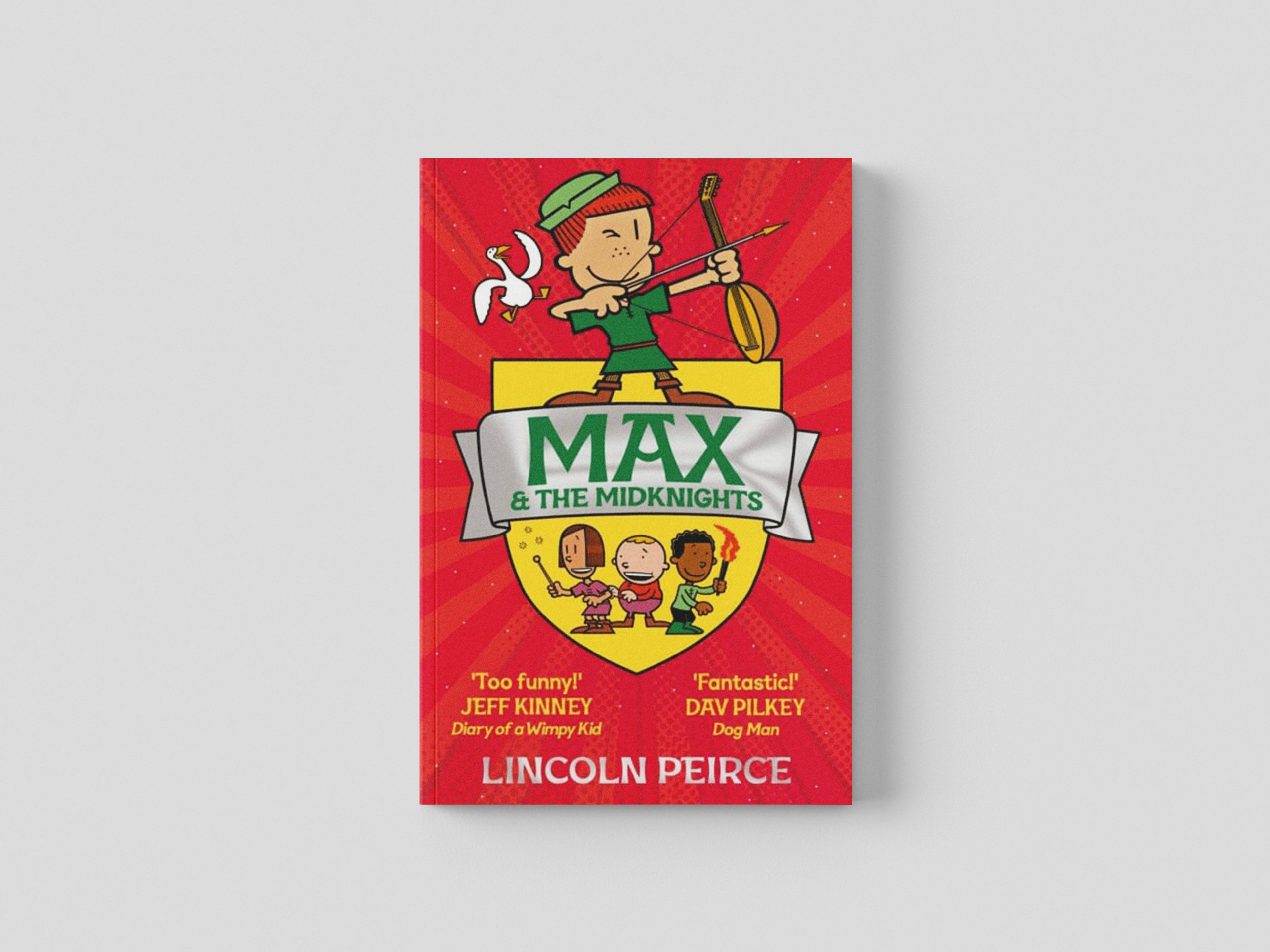 Max and the Midknights by Lincoln Peirce; 9781529029260