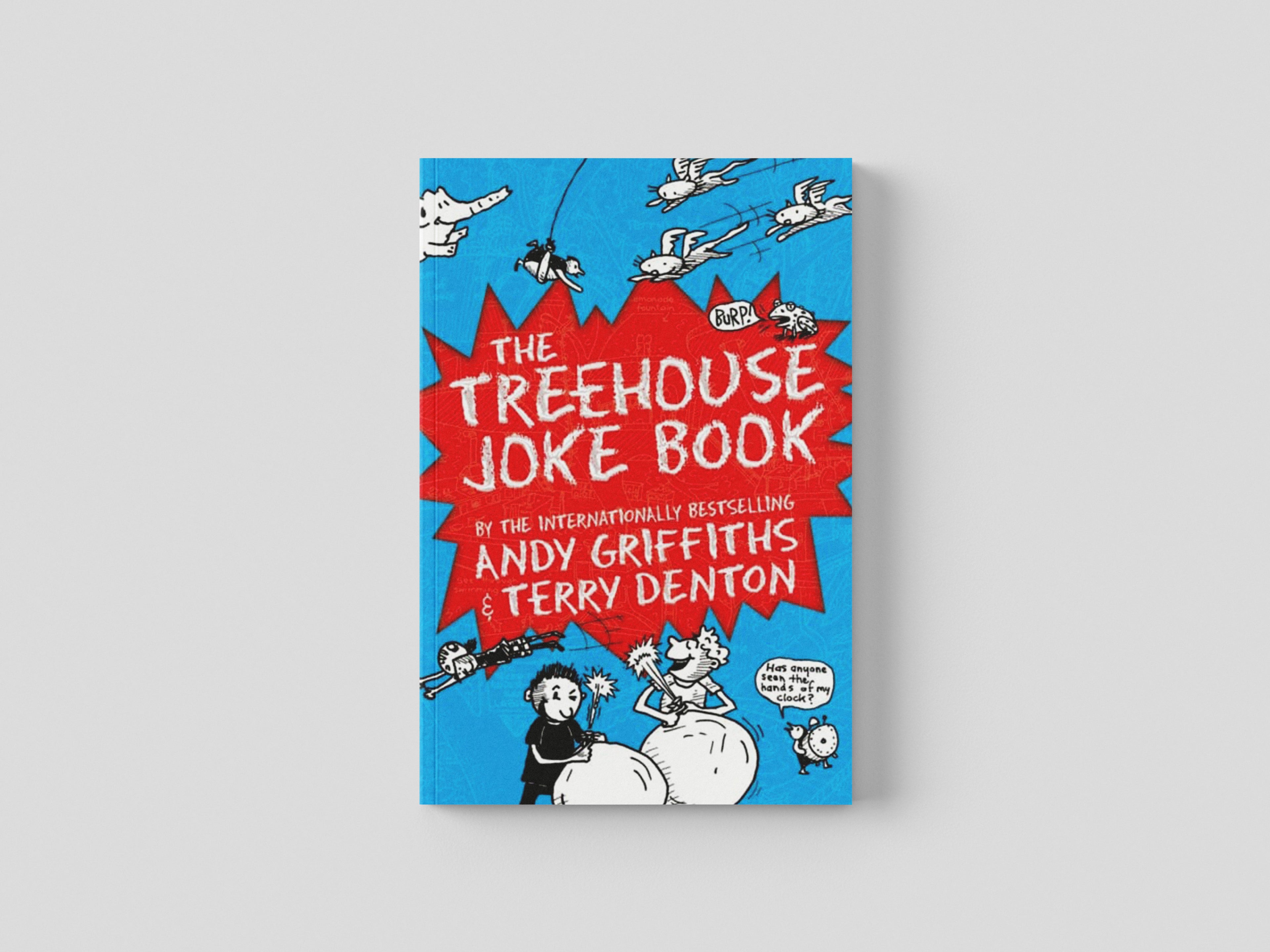 The Treehouse Joke Book by Andy Griffiths; 9781529030440