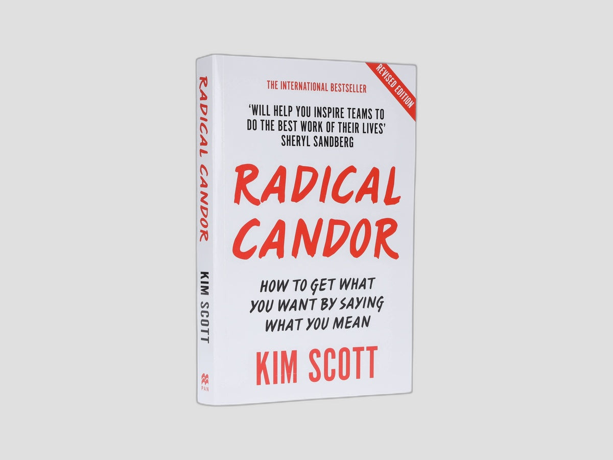 Radical Candor by Macmillan; 9781529038347