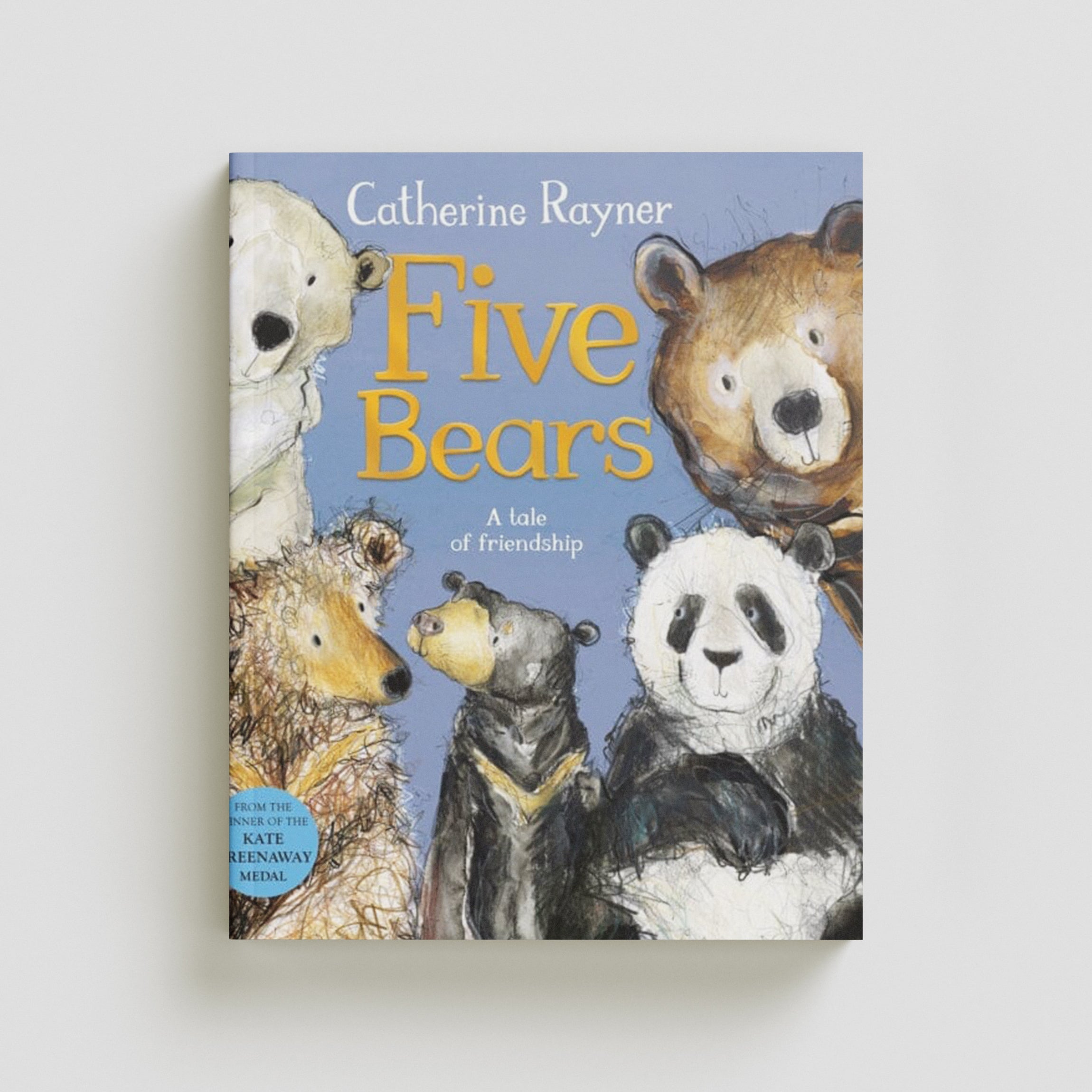 Five Bears by Catherine Rayner; 9781529051308