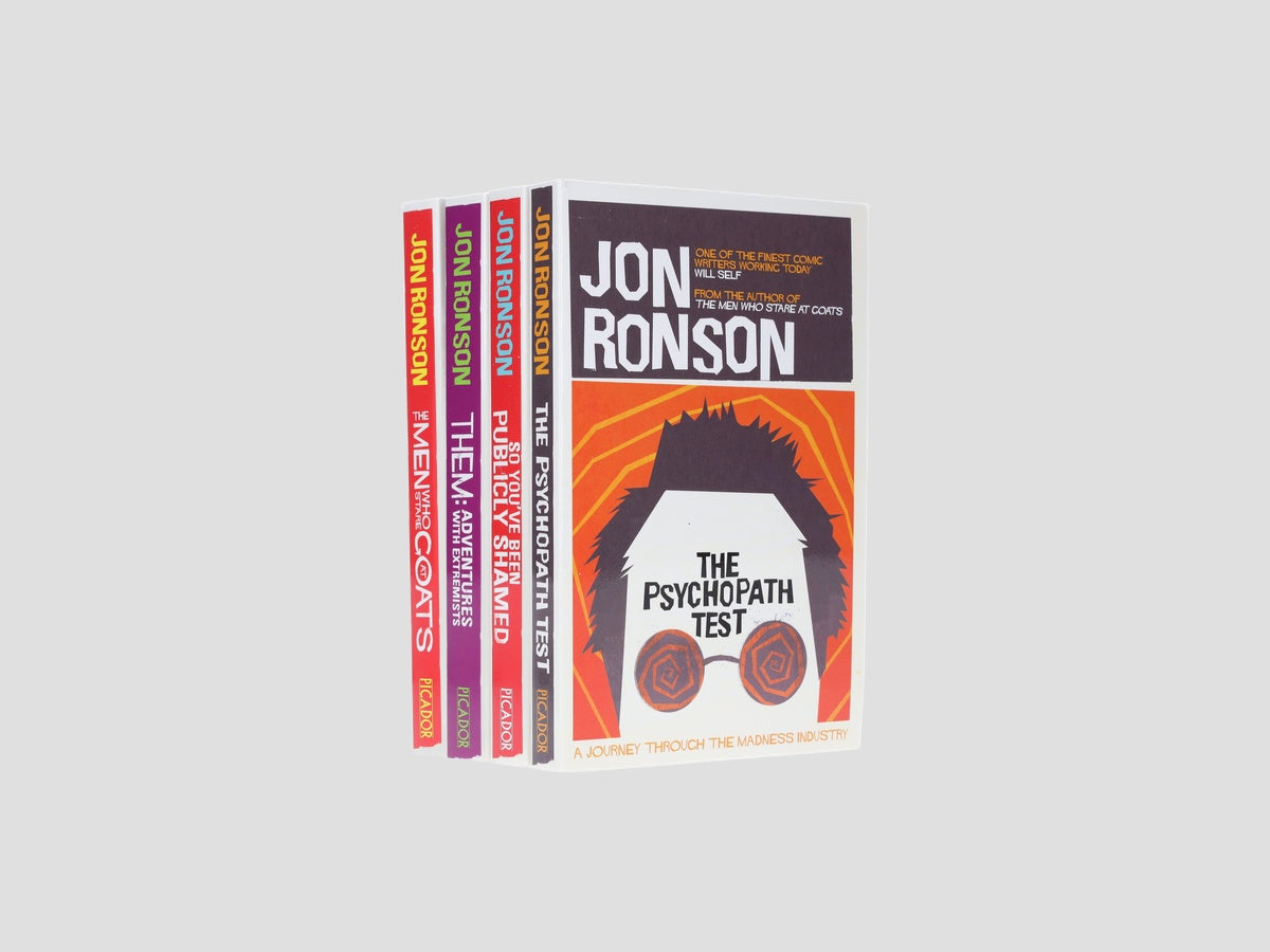 Jon Ronson Collection by Pan Macmillan; 9781529064476