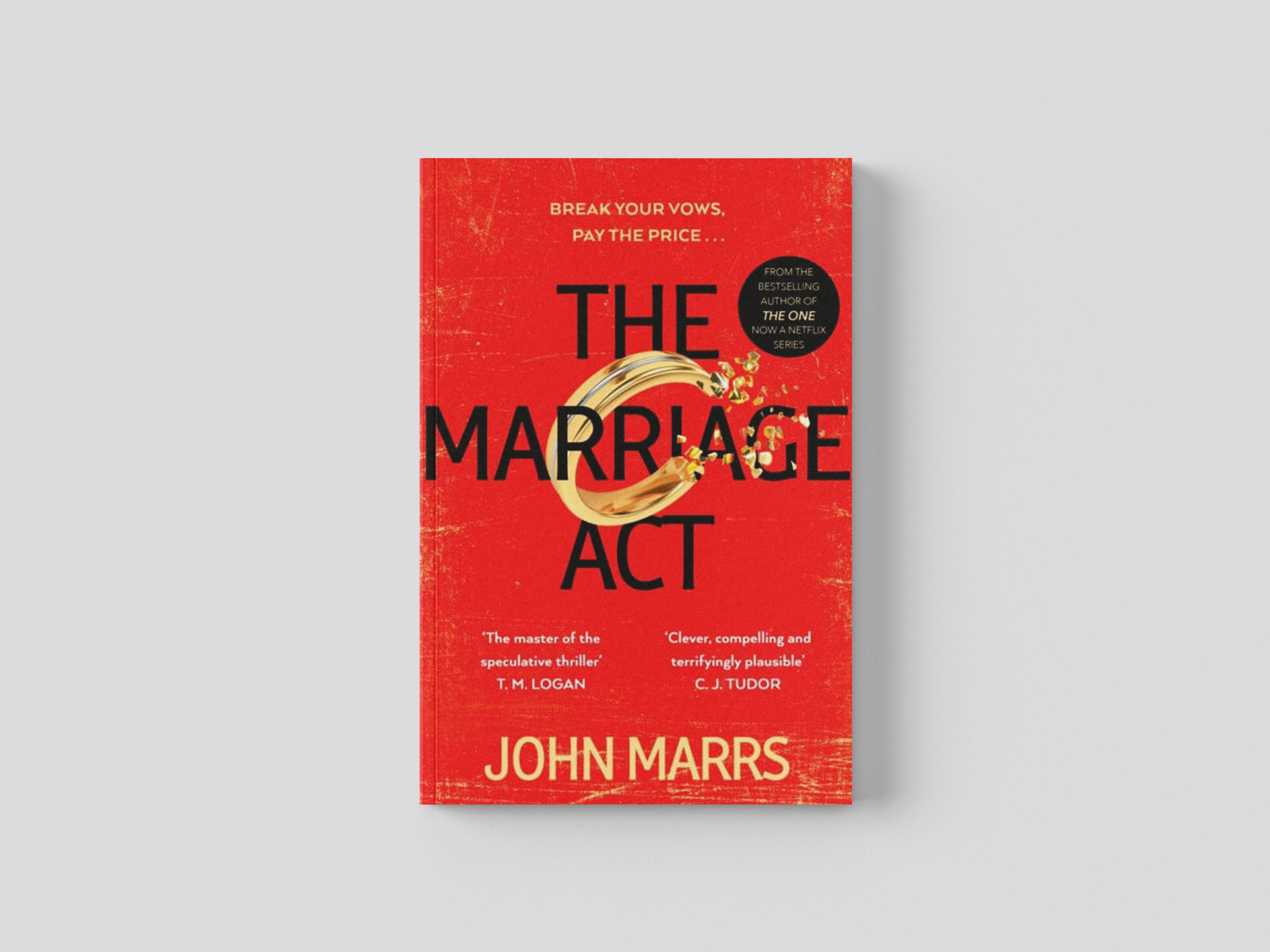 The Marriage Act by John Marrs; 9781529071191