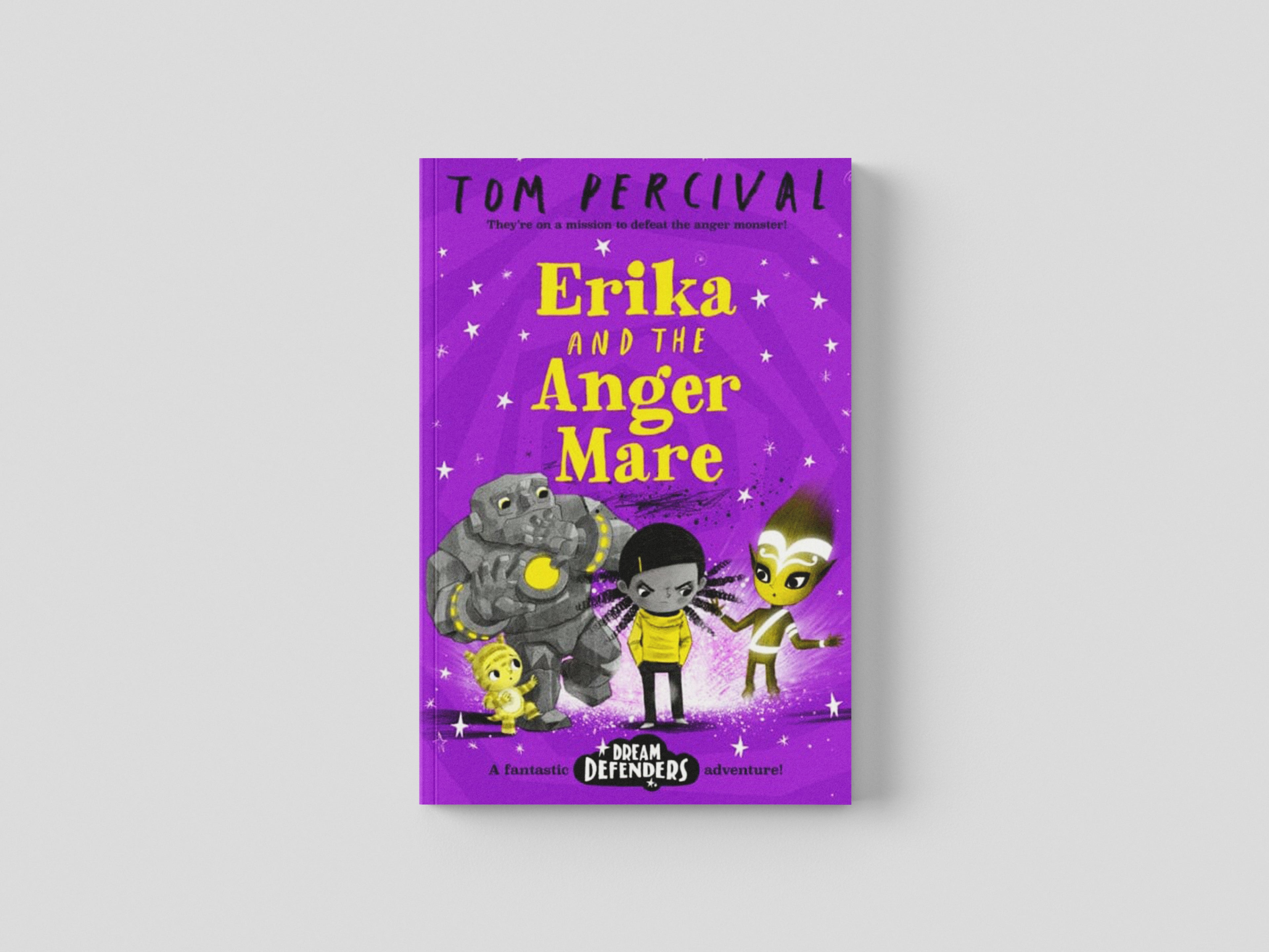 Erika and the Angermare by Tom (Author/Illustrator) Percival; 9781529085310