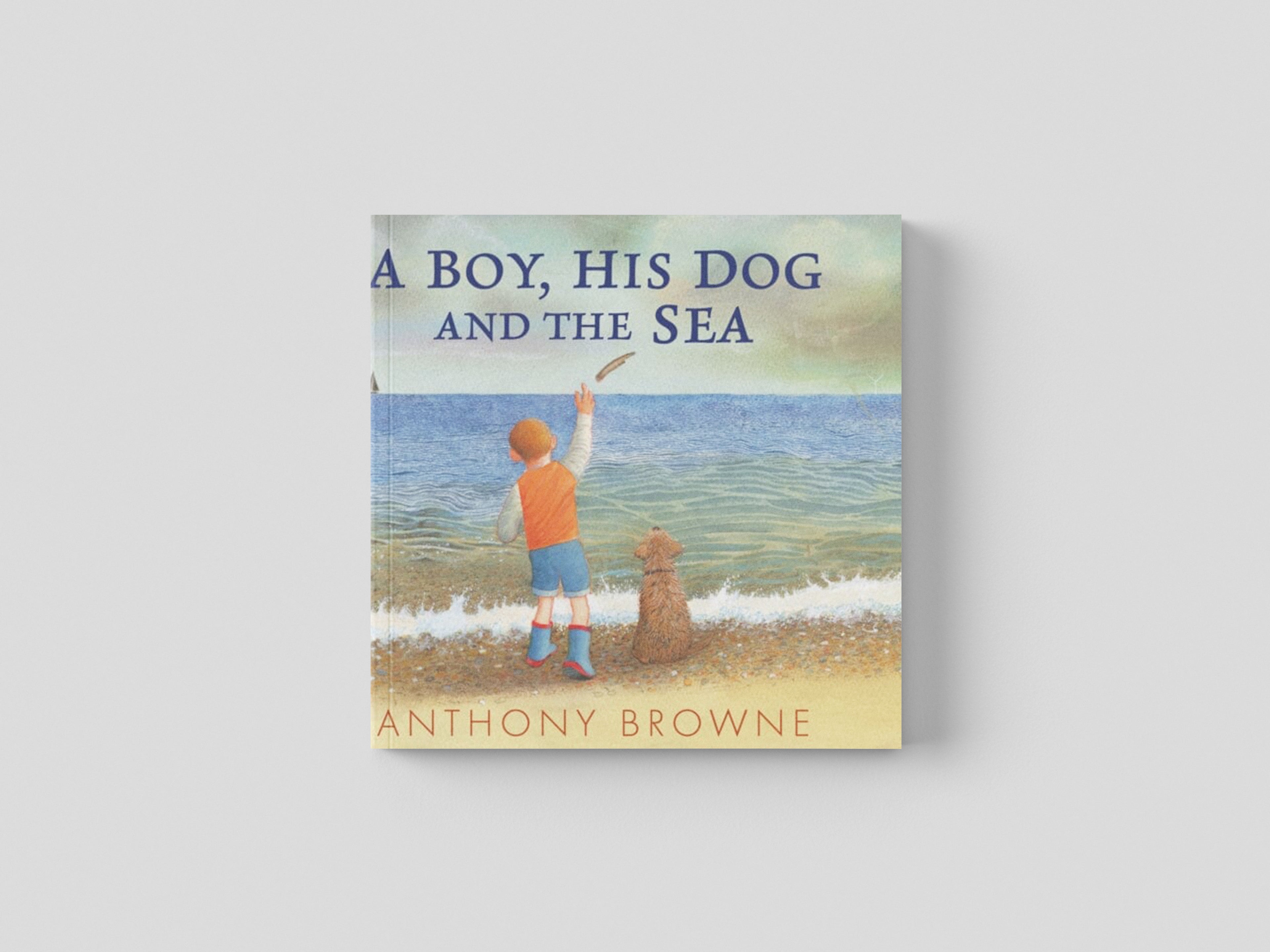 A Boy, His Dog and the Sea by Anthony Browne; 9781529507058