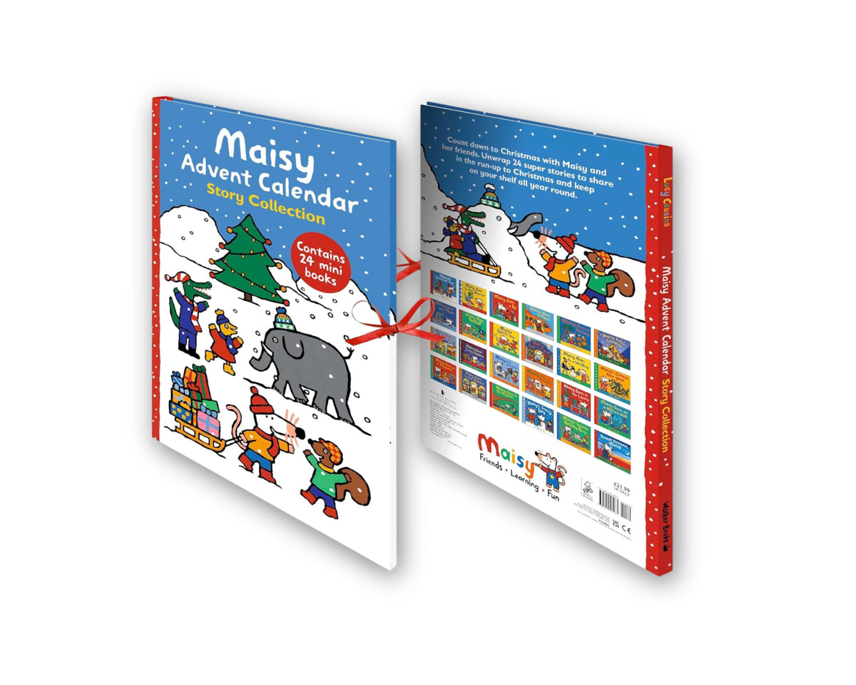 Maisy Advent Calendar Story Collection 24 Mini Books - Ages 0-5 by Walker Books Ltd; 9781529520071