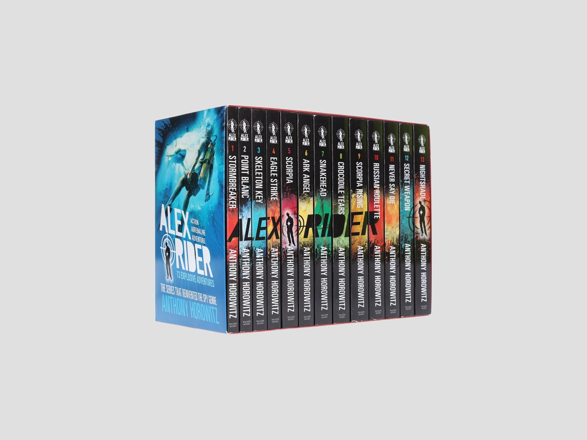 Alex Rider The Complete Missions - Ages 9-14 Collection by Anthony Horowitz; 9781529530285