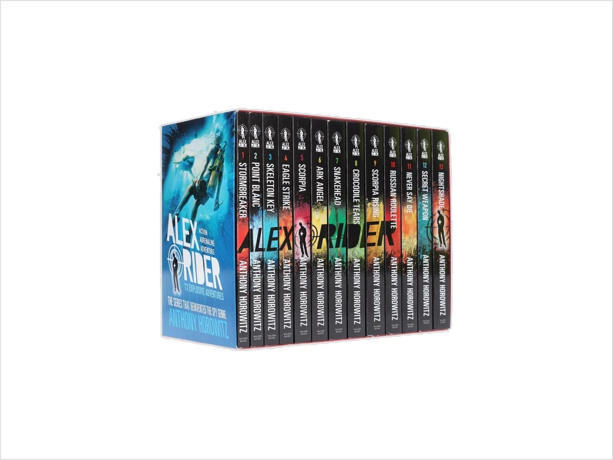 Alex Rider The Complete Missions - Ages 9-14 Collection