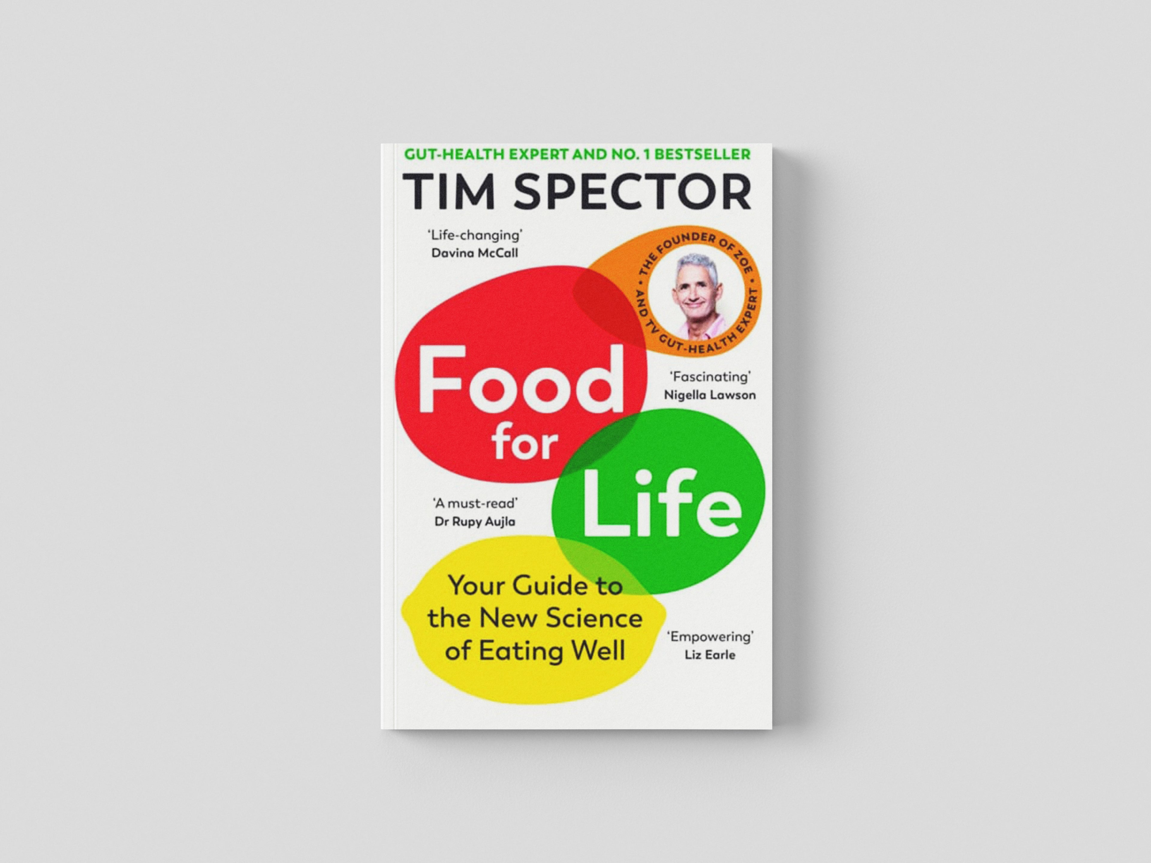 Food for Life by Tim Spector; 9781529919660