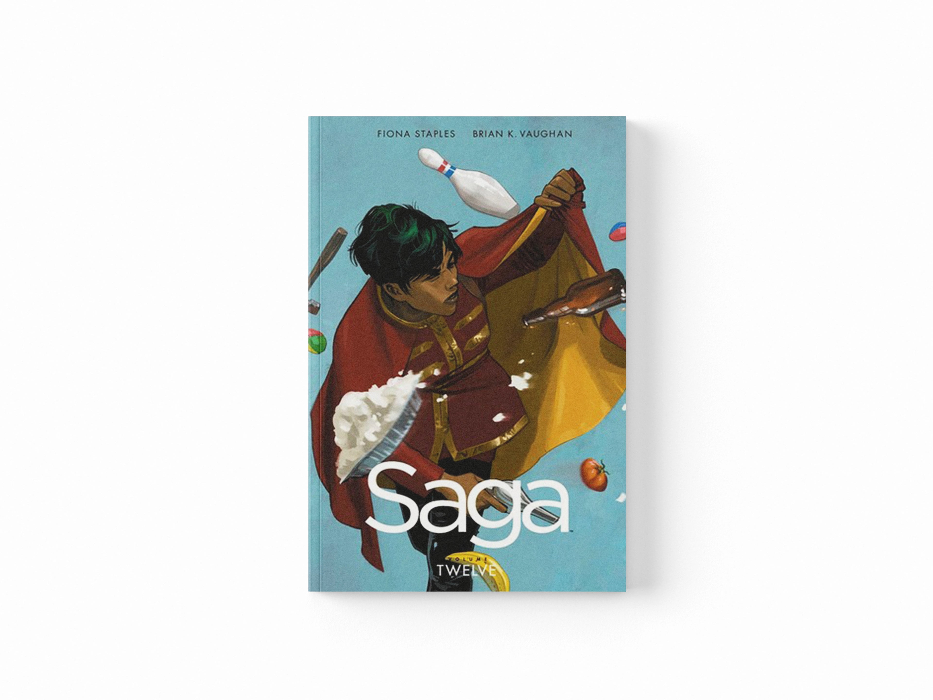 Saga Volume 12 by Brian K Vaughan; 9781534355330