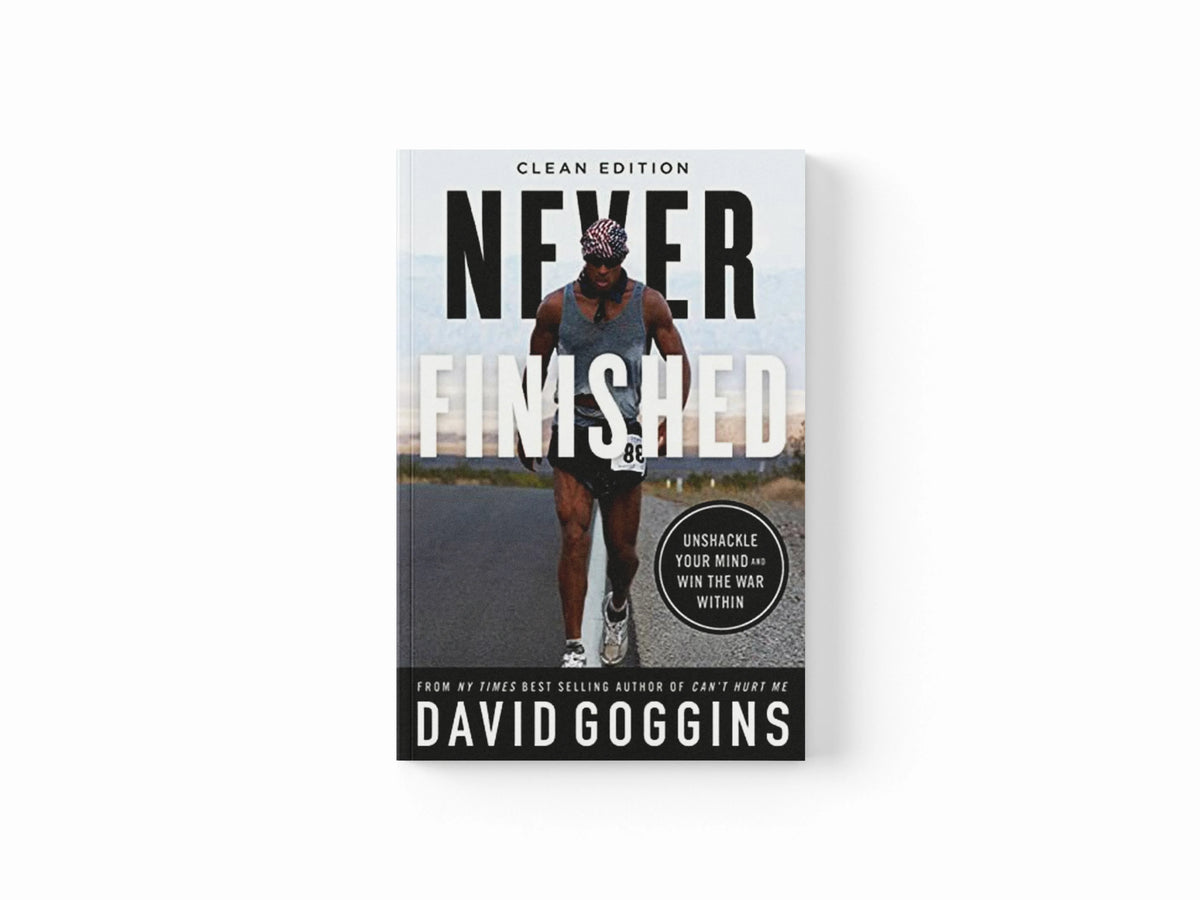 Never Finished by David Goggins; 9781544536828