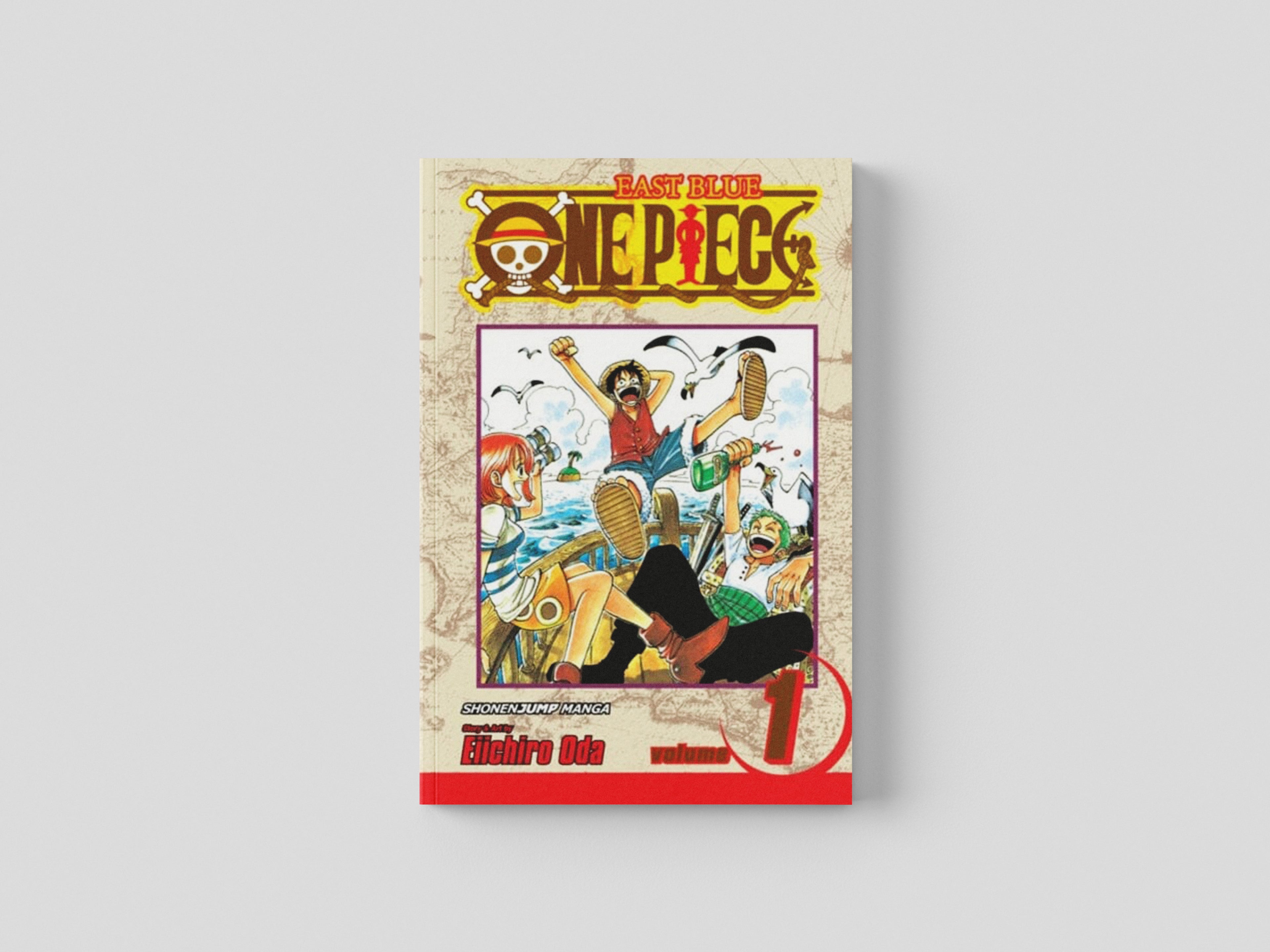 One Piece, Vol. 1 by Eiichiro Oda; 9781569319017